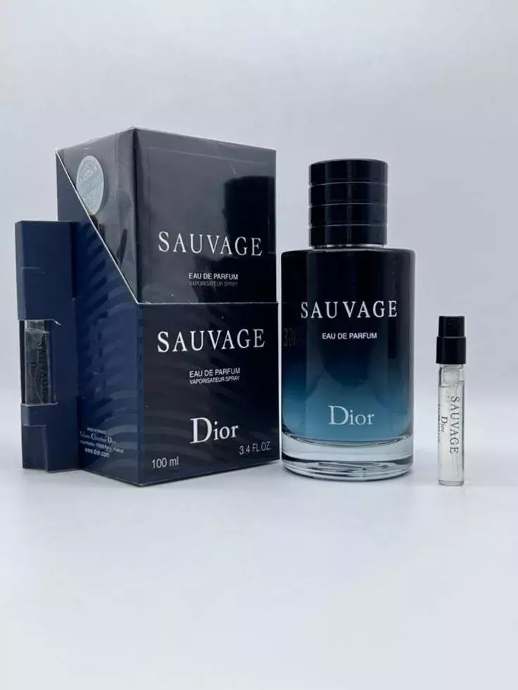 Christian Dior Sauvage Eau de Parfum for men 100 ml. 5 ml